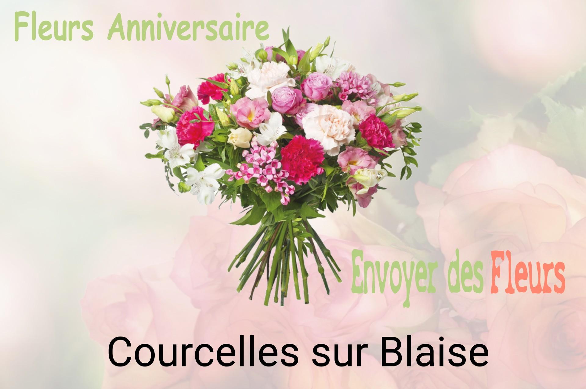Bouquet de fleurs d’anniversaire livré à Courcelles-sur-Blaise