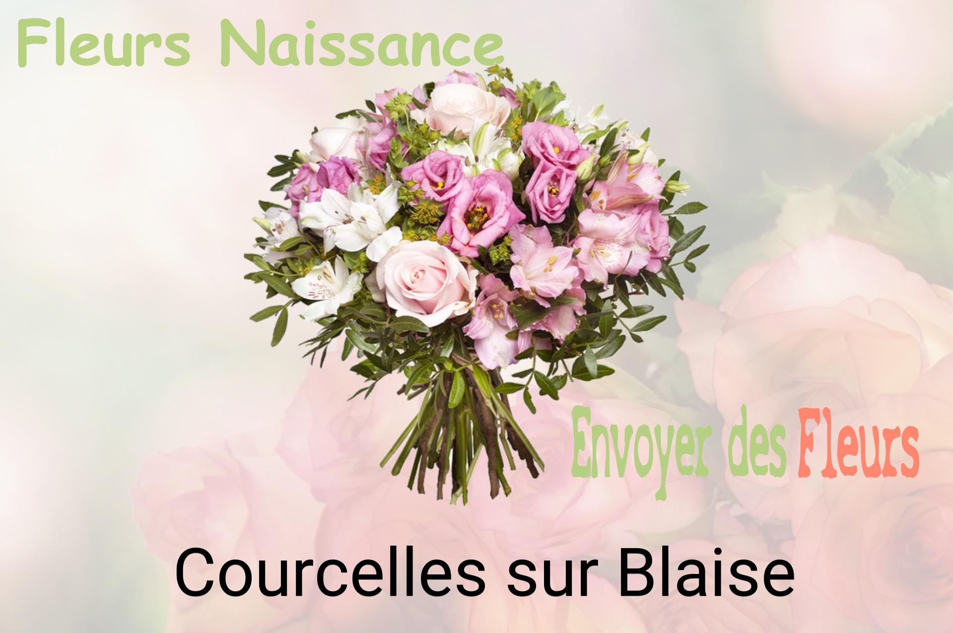 Bouquet de fleurs de naissance livré à Courcelles-sur-Blaise